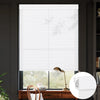 Kincmo No Drill Roller Shades, Motorized 75% Blackout Light Filtering - Elegant