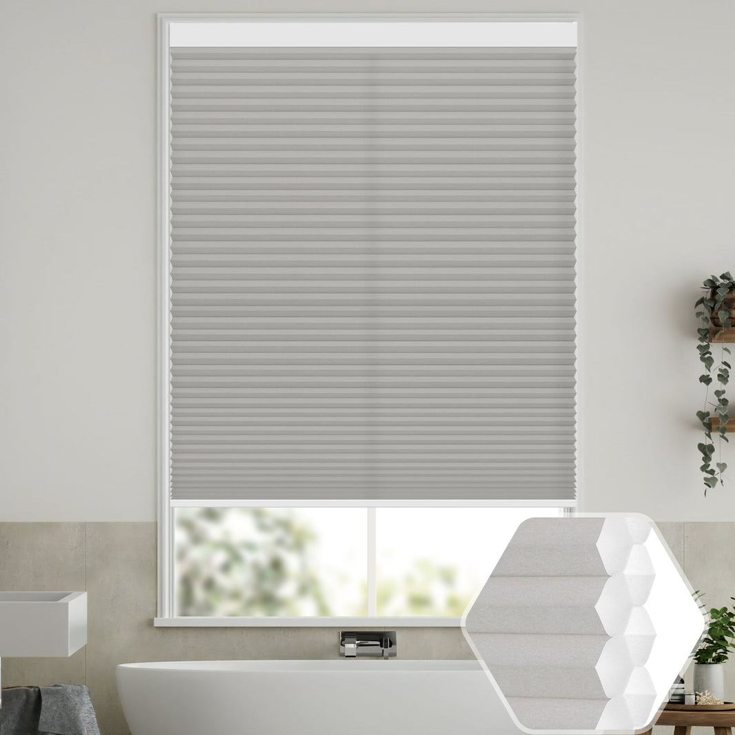 Kincmo Light Filtering Motorized Cellular Shades | Double-Cell