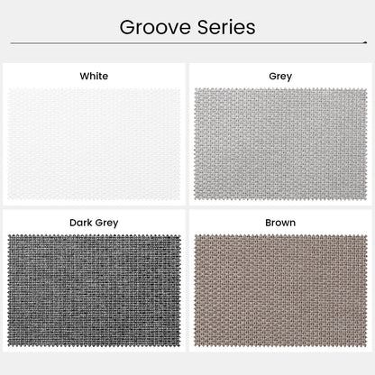 Kincmo Cordless 100% Blackout Roller Shades - Groove