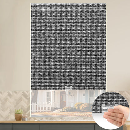 Kincmo Cordless 100% Blackout Roller Shades - Groove