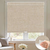 Kincmo Cordless 100% Blackout Roller Shades - Linen