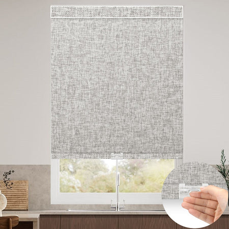 Kincmo Cordless 100% Blackout Roller Shades - Mist
