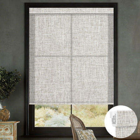no drill window coverings