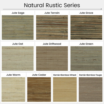 Kincmo Woven Wood Shade Fabric Swatches