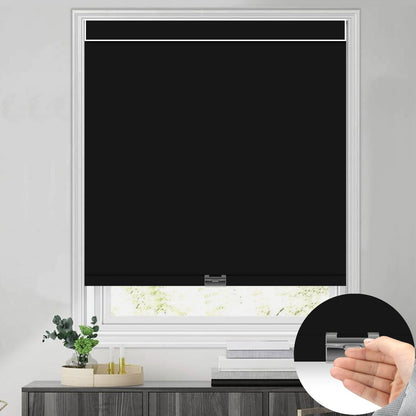 Kincmo Cordless 100% Blackout Roller Shades - Pure