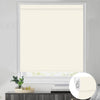 Kincmo No Drill Roller Shades, Motorized 100% Blackout - Pure