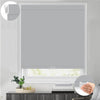 Kincmo No Drill Cordless Roller Shades 100% Blackout - Pure