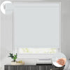 Kincmo No Drill Cordless Roller Shades 100% Blackout - Pure