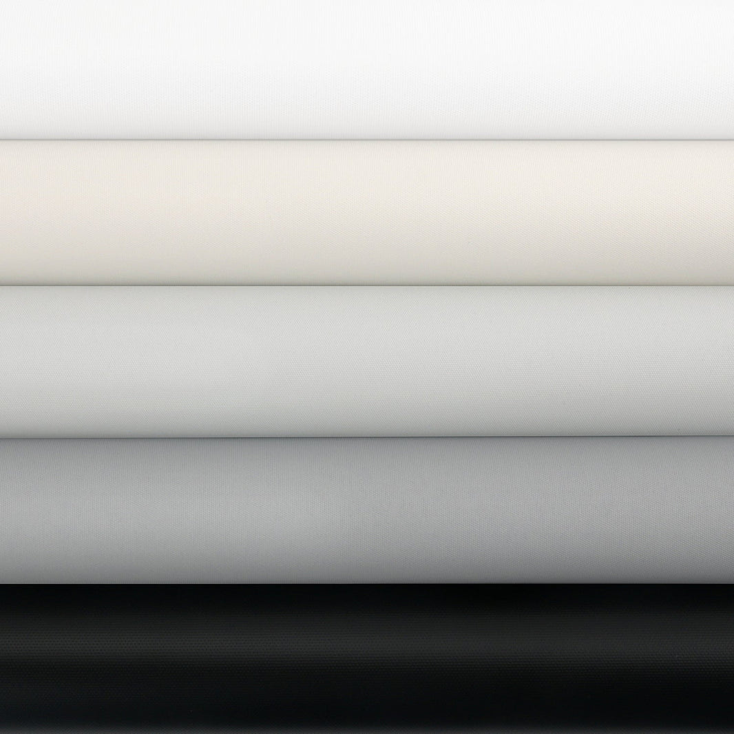 pure roller shades 100% blackout fabric