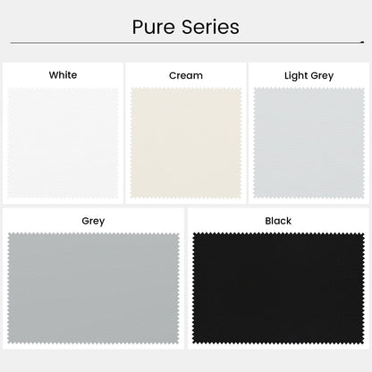 Kincmo No Drill & Drill Roller Shades, Motorized 100% Blackout - All Colors