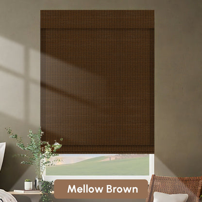 Kincmo Motorized 100% Bamboo Shades 50%/70%/100% Blackout - Pure Bamboo