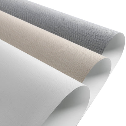 Kincmo No Drill Cordless Roller Shades 100% Blackout - Weave