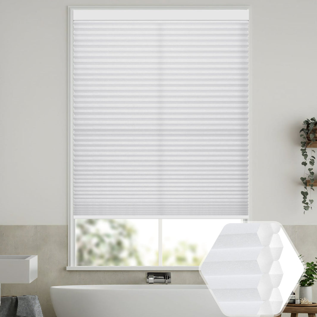 Kincmo Light Filtering Motorized Cellular Shades | Double-Cell