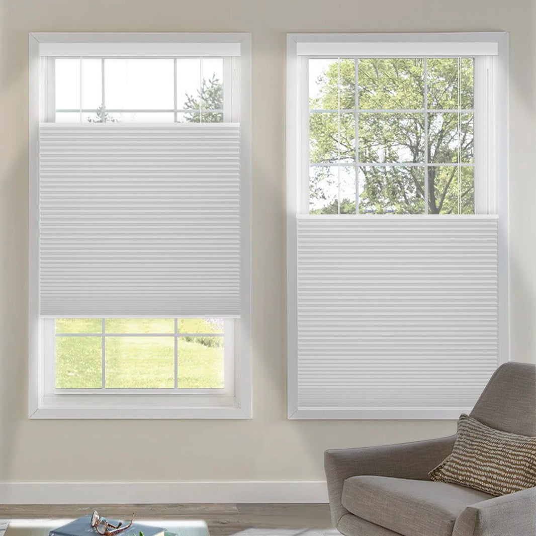 Kincmo Motorized 100% Blackout Top Down Bottom Up Cellular Shades