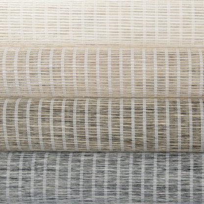 Kincmo Motorized Light Filtering Roller Shades 50% Blackout - Woven