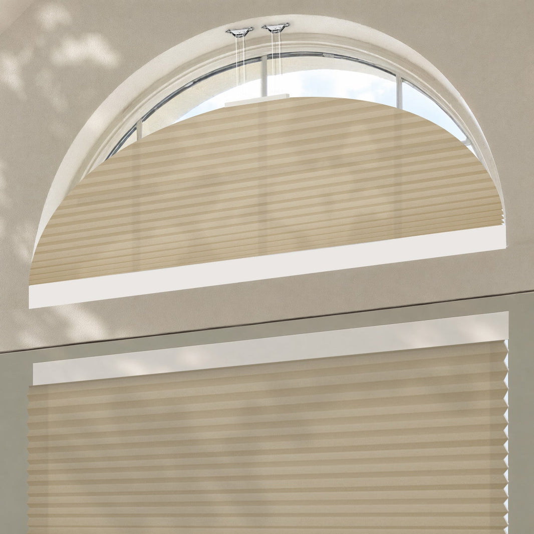 Kincmo Motorized Arched Cellular Shades