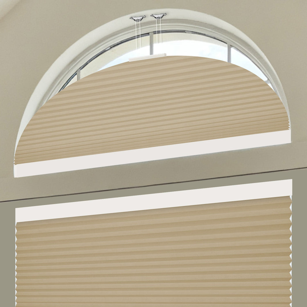 Kincmo Motorized Arched Cellular Shades