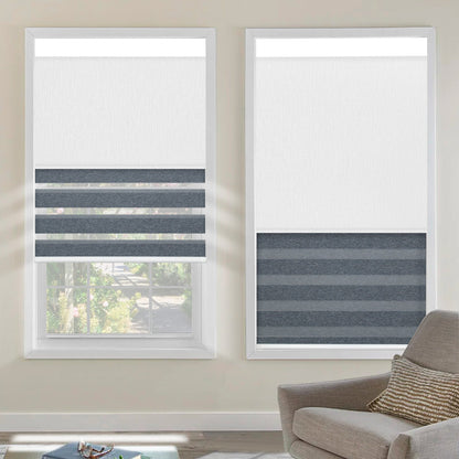 Kincmo Motorized Dual Shades | Roller Shades & Zebra Shades
