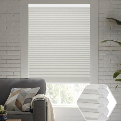 Kincmo 100% Blackout Motorized Cellular Shades | Double-Cell