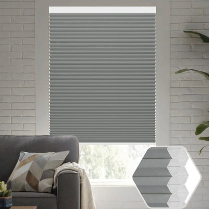 Kincmo 100% Blackout Motorized Cellular Shades | Double-Cell