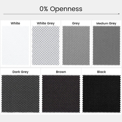 Kincmo Cordless UV Protection Solar Shades 0%/1%/3%/5% Openness