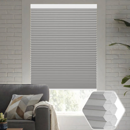 Kincmo 100% Blackout Motorized Cellular Shades | Double-Cell